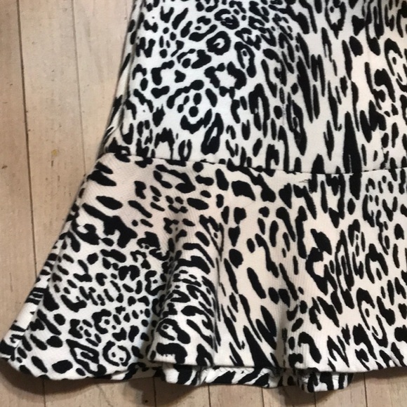 Zara-Leopard Print Mini Skirt - Picture 4 of 4
